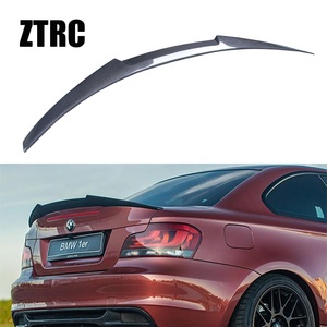 Alerón Trasero de Fibra de Carbono Real Estilo M4 para BMW Serie 1 E82 Coupé Sedán 2007-2013 (No Compatible con M) - Product Image 1