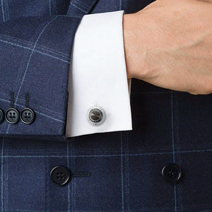 Châu Âu và Mỹ thời trang giá thấp người đàn ông pháp vòng sắt Khuy măng sét nhà máy bán buôn - Product Image 6