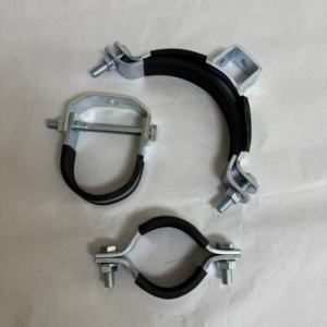 Morsetto per tubo in ferro resistente per vendita diretta del produttore per rivestimento in gomma resistente morsetto antisismico per tubo - Product Image 2