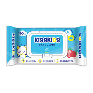 <span class=keywords><strong>Lingettes</strong></span> humides <span class=keywords><strong>pour</strong></span> bébé Kisskids, best-seller, petites, douces, jetables, en gros - Product Image 1
