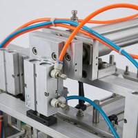 Machine d'emballage automatique de gobelets en plastique PP PET pour jus, eau, café, avec empilage, ensachage, scellage et comptage haute vitesse