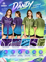 Maillots de baseball personnalisés grande taille pour femmes, imprimés, en Spandex/Polyester, impression numérique, respirants, anti-bactériens, vente en gros