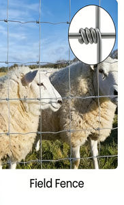 Zwaar verzinkt gelast gaashekwerk 58 inch x 50 voet maaswijdte, roestbestendig veefenster voor herten, geiten, runderen & landbouwgebruik - Product Image 6