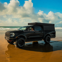 Toldo de Techo para Camioneta, Versión Ancha, Carcasa Rígida de Aluminio, para las Cuatro Estaciones, Compatible con Ford F150 Ranger Maverick