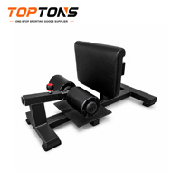 Appareil d'entraînement commercial TOPTONS Sissy Squat, machine d'entraînement pour les jambes et les fessiers pour la salle de sport et la maison