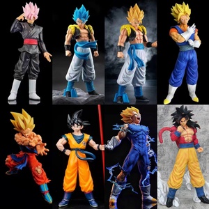 Figurine d'action Goku en PVC, modèle Super Saiyan Gogeta <span class=keywords><strong>Vegito</strong></span>, état endommagé par la bataille, jouet de collection style anime - Product Image 3