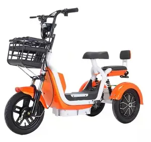 2024 заводская цена, 14-дюймовый колесный электрический скутер MiniThree, 500 Вт, двигатель 48 В, 20 А/ч, Электрический трехколесный велосипед
