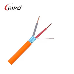 Câble d'alarme incendie RIPO en cuivre nu isolé en silicone 2-Core 2x1.5mm2 - Product Image 3