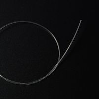 Indoor 0.9mm FTTH Transparent Single-Mode Fiber Optic Cable G657A1 2km Range SC/LC/FC Connectors 1310nm/1550nm