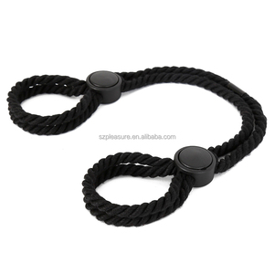 Menottes <span class=keywords><strong>Sex</strong></span> Toys Réglable Bondage Esclave Coton Corde menottes pour couples - Product Image 6