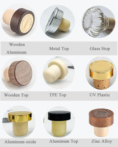 Tequila Gin Bouteille En Verre Utilisé T Forme <span class=keywords><strong>Bouchon</strong></span> De Liège En Bois <span class=keywords><strong>Bouchon</strong></span> De Bouteille Bar <span class=keywords><strong>Bouchon</strong></span> Supérieur Bouteille <span class=keywords><strong>Bouchon</strong></span> De Liège 21.5mm - Product Image 5