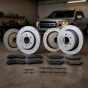 Kit di Tuning per Sistema Frenante con Dischi Forati e Pastiglie per F-150 2012-2020 Modello D0100H53EAJ - Product Image 2