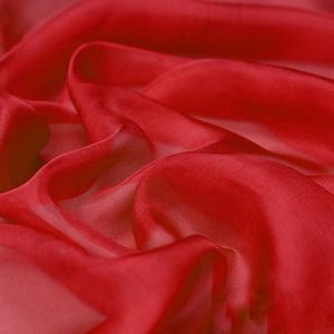 مورد صيني يوفر كميات من قماش شيفون حرير التوت 100% مصبوغ بلون سادة 6 مم 25 جم/م² للأوشحة - Product Image 4