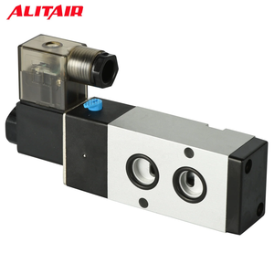ALITAIR Vanne de commande directionnelle électromagnétique 5/2 5/3 voies 4M, Vanne à commande pneumatique, Vanne à plaque, Prix usine - Product Image 1