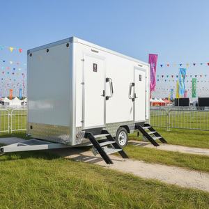 <span class=keywords><strong>Remorque</strong></span> <span class=keywords><strong>de</strong></span> luxe portable pour sanitaires et douches, 5 toilettes, <span class=keywords><strong>remorque</strong></span> alimentaire chinoise avec toilettes - Product Image 1