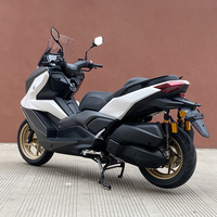 Nouvelle Moto à Essence BWM XMAX250/300cc, Vitesse Maximale 120km/h, Freins ABS Avant et Arrière, Refroidissement par Eau, Tableau de Bord TFT, Cyclomoteur à Essence