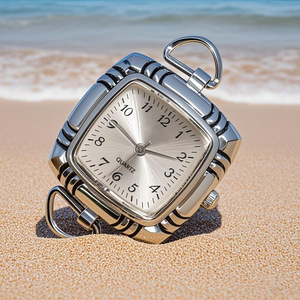 Montre à chaîne populaire de style varié, montre classique éternelle, chaîne à perles exquise assortie, quartz acrylique - Product Image 3