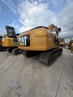 Excavatrice d'occasion à faible nombre d'heures de fonctionnement CAT 320D2, 20 tonnes, sur chenilles, hydraulique, d'origine, avec garantie, à vendre