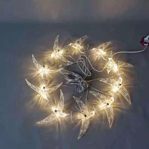 Promessa di oggetti di scena di nozze decorazione di scena acrilico grande uccello volante luce a sospensione per la visualizzazione della finestra del centro commerciale dell'hotel - Product Image 4