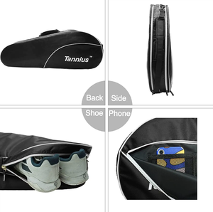 Sac à raquettes de badminton et de tennis à grande capacité personnalisé pour femmes et hommes, sac à dos imperméable pour padel - Product Image 2