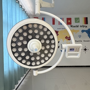 Y tế phẫu thuật đèn Pet bằng miệng Hệ thống treo di động LED đầu duy nhất đôi Head Hot Bán phẫu thuật shadowless đèn nhà sản xuất - Product Image 3