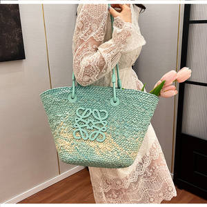 <span class=keywords><strong>2026</strong></span>年大容量天然草编夏季手提包草编沙滩包优雅女士通勤休闲时尚复古包 - Product Image 4