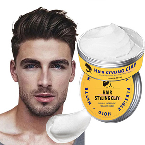 Pomade capillaire mate à tenue ferme, sans brillance, à base d'eau, biologique, pour hommes, texture naturelle, coiffures, <span class=keywords><strong>cire</strong></span> capillaire, coiffage pour hommes, marque privée - Product Image 2