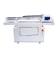 Impresora UV de Cama Plana AMO AM9060UVB3XP con 3 Cabezales XP600, Tamaño de Impresión 900x600mm, Impresora de Etiquetas Automática para Materiales Flexibles y Huevos