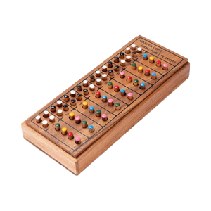 <span class=keywords><strong>2</strong></span> खिलाड़ियों के लिए पर्यावरण के अनुकूल लकड़ी कोड फाइंडर-8 समाधान लाइनों के साथ 4 रंग - Product Image 1