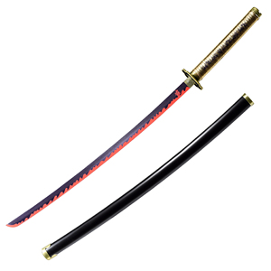 Demon Slayer Toys Épée Tsugikuni <span class=keywords><strong>Yoriichi</strong></span> <span class=keywords><strong>Katana</strong></span> Samurai Épée Artisanat 104cm - Product Image 1
