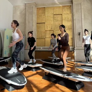 Planche de Pilates Dopamine Surfboard, équipement de yoga à domicile, grande planche d'entraînement antidérapante pour exercices de fitness - Product Image 3
