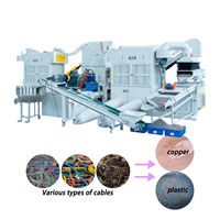 Machine de granulation de fil de cuivre pour la séparation du cuivre des fils fins, des fils isolés et des câbles en PVC