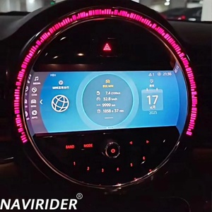 Pour Mini F55 F56 NBT 2015 - 2017, autoradio Android 13, écran 7 pouces/9 pouces, navigation, CarPlay sans fil, GPS, vidéo, stéréo, multimédia - Product Image 1