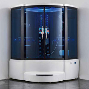 Aluminium rahmen Schiebe Fiberglas Dampf dusche Whirlpool Badewanne Polierte Oberfläche mit Wasserdampf bad für Hotels - Product Image 6