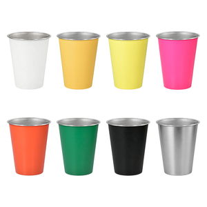 Vaso Térmico Apilable <span class=keywords><strong>de</strong></span> Viaje 12oz 350ml, Libre <span class=keywords><strong>de</strong></span> BPA, <span class=keywords><strong>Taza</strong></span> <span class=keywords><strong>de</strong></span> Cerveza Duradera, Vaso <span class=keywords><strong>de</strong></span> Acero Inoxidable <span class=keywords><strong>de</strong></span> Pared Simple Apilable para Bebidas - Product Image 1