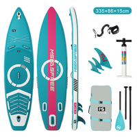 Nouvelle planche à pagaie gonflable 2024 avec siège de kayak, planche à pagaie debout, planche à pagaie de surf
