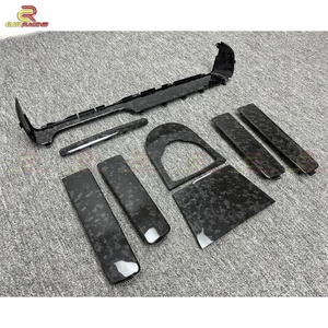 Forged Dry Carbon Glossy Twill Weave Replacement Interiors for G Wagon W464 G63 G500 2019-2024 <b>Car</b> Interior <b>Decorative</b> - Product Image 1