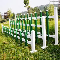 Pabrik harga murah grosir rumput bunga dekorasi tempat tidur pagar plastik PVC