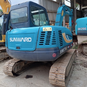 Miniexcavadoras Usadas con Certificado CE, SWE70E SWE35E SWE90E SWE150E, Miniexcavadoras de Segunda Mano en Stock para la Venta en Shanghái - Product Image 1