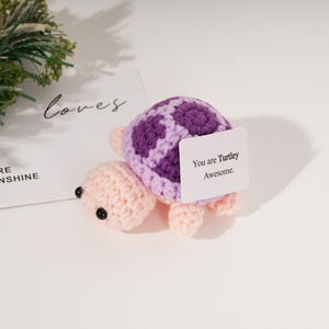 Handmade Unisex Móc Đan Rùa Mặt Dây Chuyền Dễ Thương Sáng Tạo Căng Thẳng Cứu Trợ Quà Tặng Cho Bạn Bè Gia Đình Cho Nhà Giáng Sinh - Product Image 5