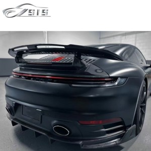 Alerón Delantero, Faldones Laterales y Difusor Trasero de Fibra de Carbono para Porsche <span class=keywords><strong>911</strong></span> <span class=keywords><strong>992</strong></span>, Alerón Trasero para Parachoques de Coche <span class=keywords><strong>911</strong></span> <span class=keywords><strong>992</strong></span> - Product Image 6