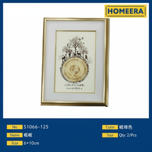 All'ingrosso 8x10cm PVC PVC cornice Per foto in colore campione formato personalizzato in metallo e ferro 60 pz Per scatola - Product Image 1