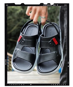 Sandales d'été rehaussantes pour hommes, respirantes, imperméables et antidérapantes, pour la plage et les activités de plein air, idéales pour le dropshipping transfrontalier. - Product Image 6