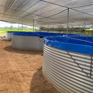 Étang d'eau extérieur en acier galvanisé d'étang de revêtement de PVC et de HDPE résistant aux UV à haute densité à <span class=keywords><strong>vendre</strong></span> - Product Image 5