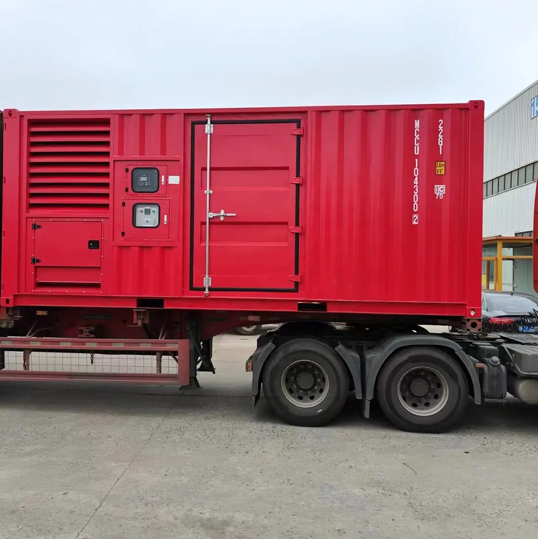 Industry Power Plant 1000kW Parallel Cabinet Natural Gas Generator Biogas Generator 1250kVA Gas Generator