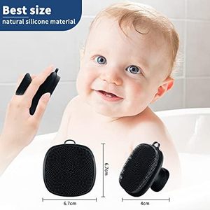 Épurateur de <span class=keywords><strong>visage</strong></span> en silicone noir <span class=keywords><strong>brosse</strong></span> <span class=keywords><strong>nettoyante</strong></span> pour le <span class=keywords><strong>visage</strong></span> étanche manuelle pour hommes brosses et éponges de bain pour soins de la peau exfoliants - Product Image 6