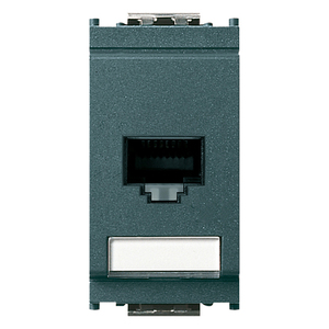 Connecteur réseau Netsafe Cat5e Utp Rj45 gris 5,1 x 4,3 x 5,3 cm - Product Image 1