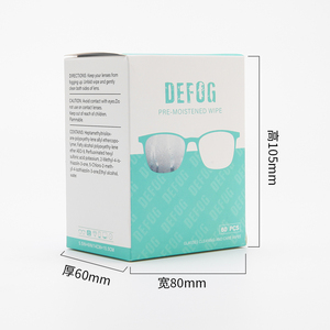 Lunettes pour écrans de téléphone, accessoires de protection contre le <span class=keywords><strong>brouillard</strong></span> Portable, lentille de verre, chiffon de nettoyage humide en microfibre - Product Image 6