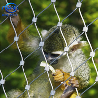 Cage pour animaux en treillis métallique en acier inoxydable, résistance élevée, barrière de sécurité pour volailles et jardin