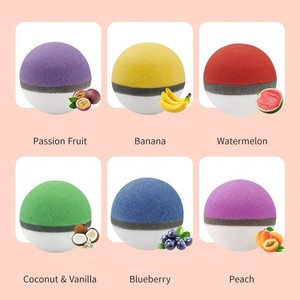 Bombes de bain colorées personnalisées avec logo, 100% ingrédients naturels, emballage pour enfants, marque privée - Product Image 5
